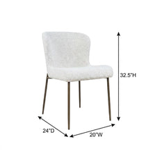 Dining Chairs, Natural Grey, Set of 2
