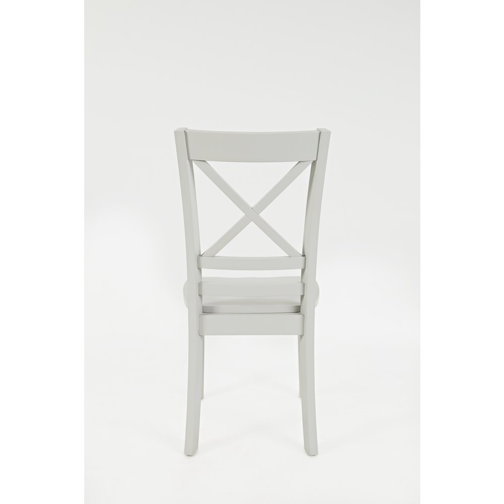 Simplicity Solid Wood Classic Cross-Back Dining Chair (Set of 2)