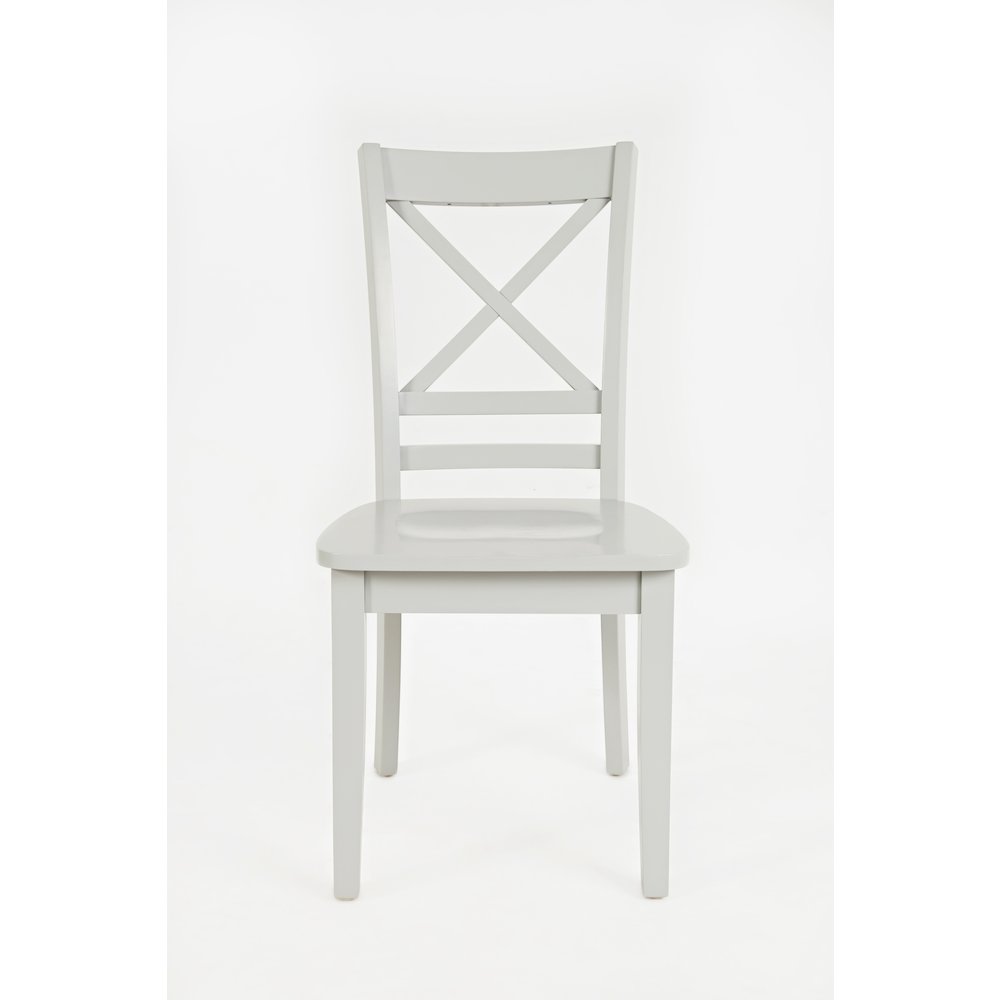 Simplicity Solid Wood Classic Cross-Back Dining Chair (Set of 2)