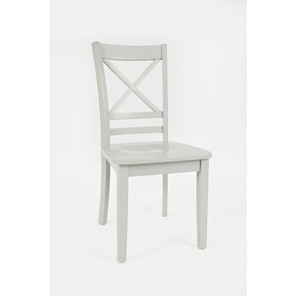 Simplicity Solid Wood Classic Cross-Back Dining Chair (Set of 2)