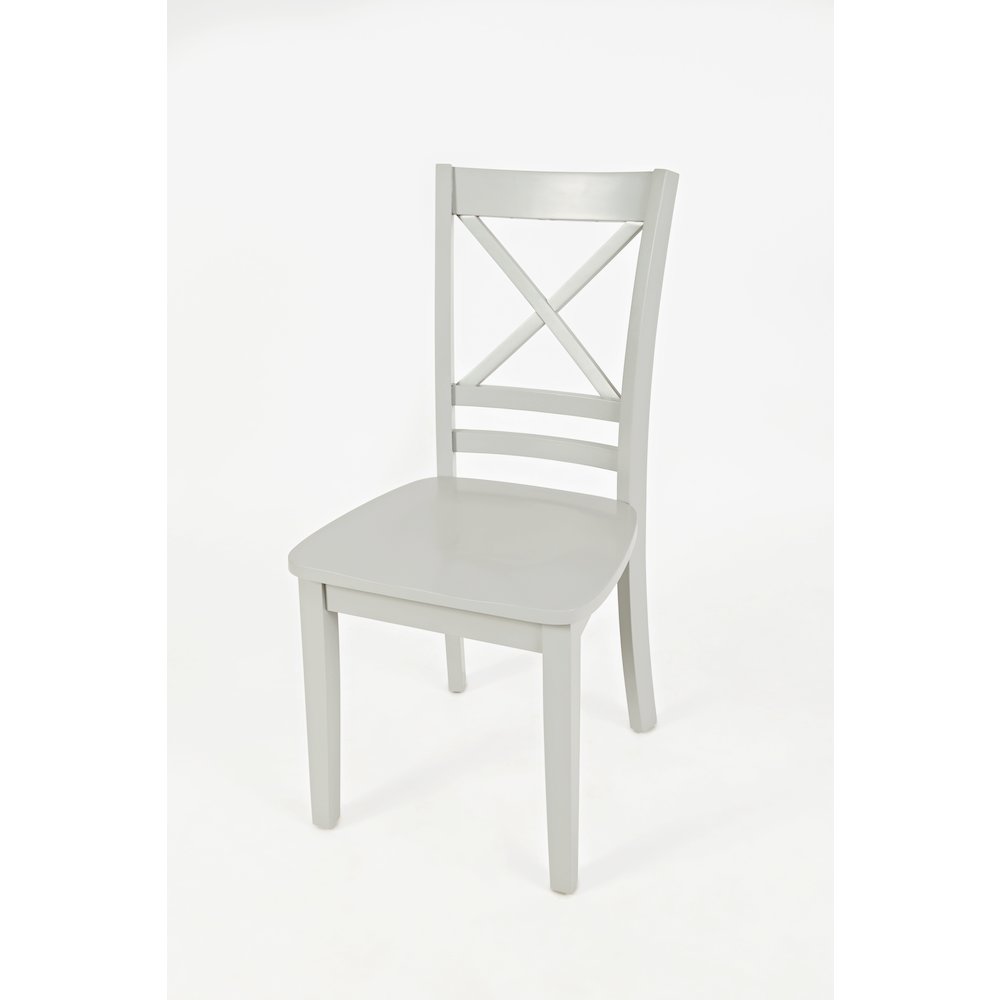 Simplicity Solid Wood Classic Cross-Back Dining Chair (Set of 2)
