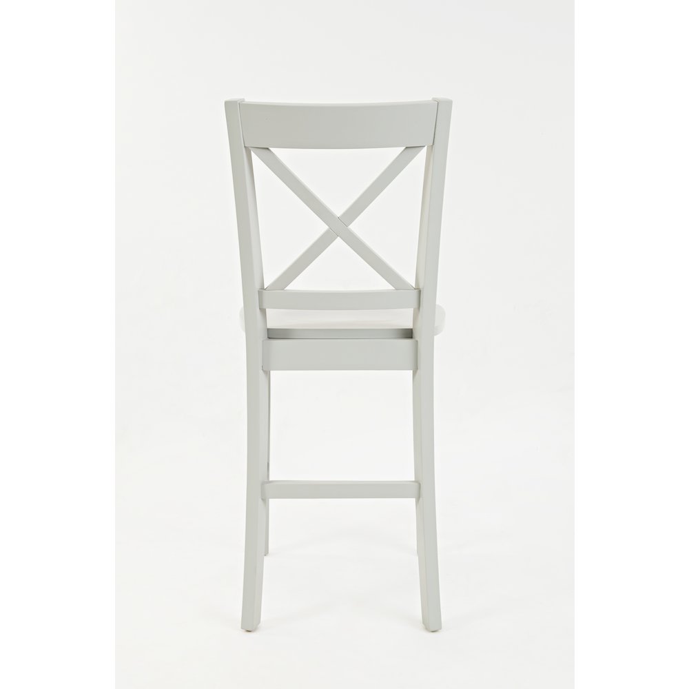 Simplicity Solid Wood Classic X-Back Counter Stool (Set of 2)