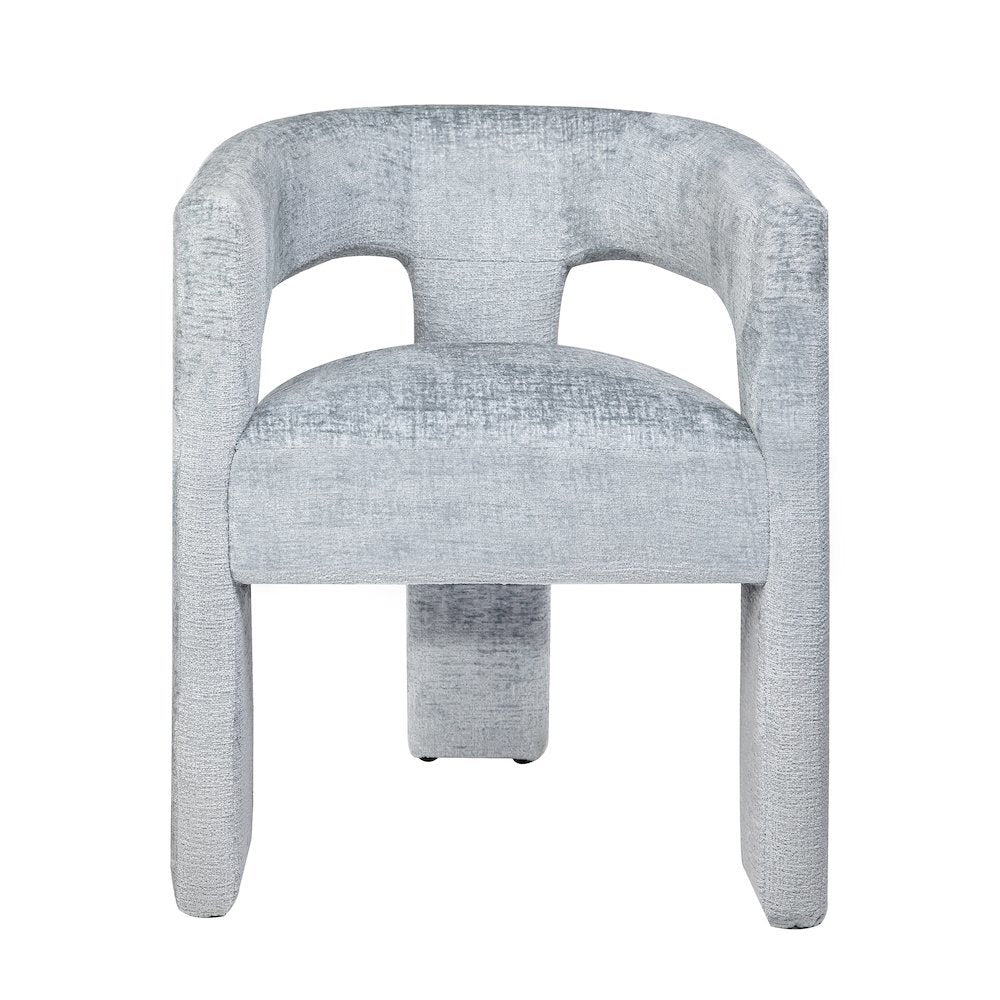 Gwen Modern Luxury Jacquard Fabric Upholstered Sculpture Armchair