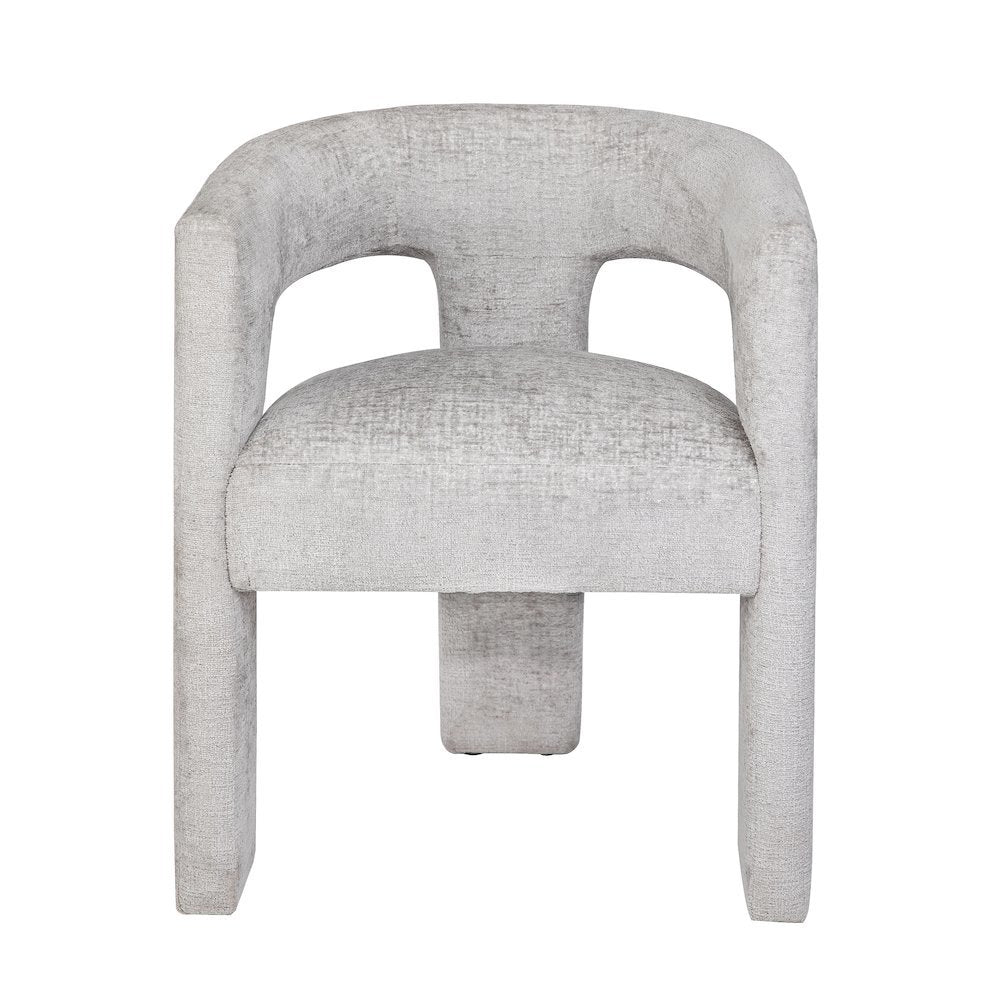 Gwen Modern Luxury Jacquard Fabric Upholstered Sculpture Armchair