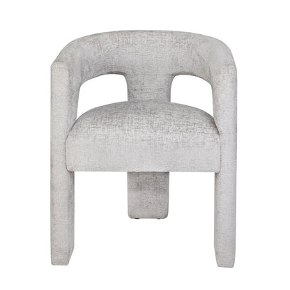 Gwen Modern Luxury Jacquard Fabric Upholstered Sculpture Armchair