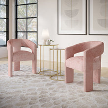 Gwen Modern Luxury Jacquard Fabric Upholstered Sculpture Armchair