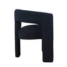 Black Upholstered Dining Chair for Dining Room and Kitchen Table Seating