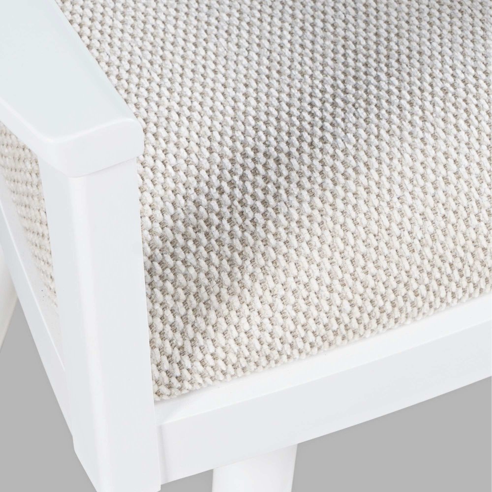 Axis Mid-Century Modern Upholstered Ladderback Swivel Dining Chair - Set of 2