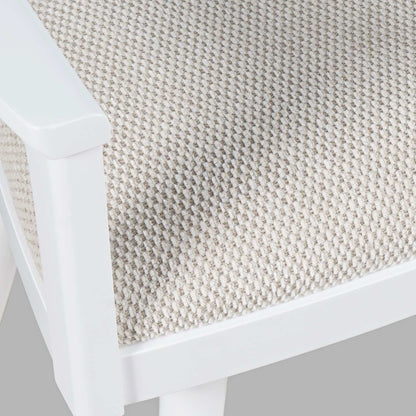 Axis Mid-Century Modern Upholstered Swivel Panel Dining Chair - Set of 2