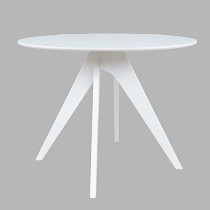 Axis Mid-Century Modern 47" Round Cross-Base Counter Height Dining Table