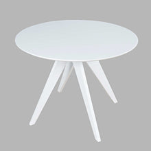 Axis Mid-Century Modern 47" Round Cross-Base Counter Height Dining Table