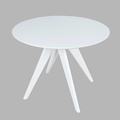Axis Mid-Century Modern 47" Round Cross-Base Counter Height Dining Table