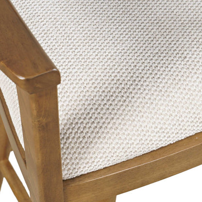 Axis Mid-Century Modern Upholstered Swivel Panel Barstool - Set of 2