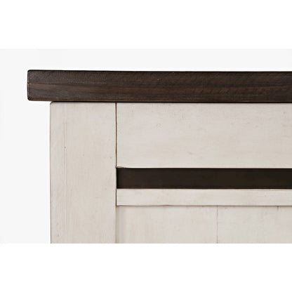 Madison County Rustic Reclaimed Pine Farmhouse Queen Panel Headboard