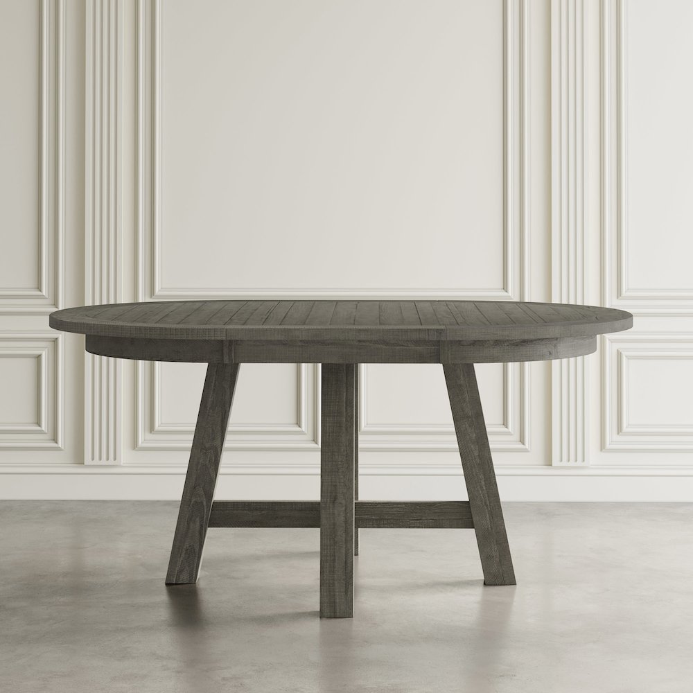 Rustic Farmhouse Solid Wood Five Piece Counter Height Dining Table Set