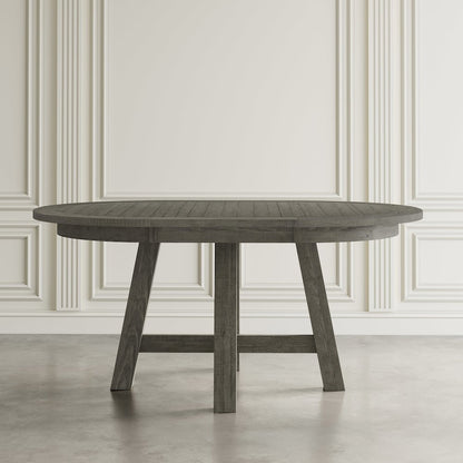 Rustic Farmhouse Solid Wood Five Piece Counter Height Dining Table Set