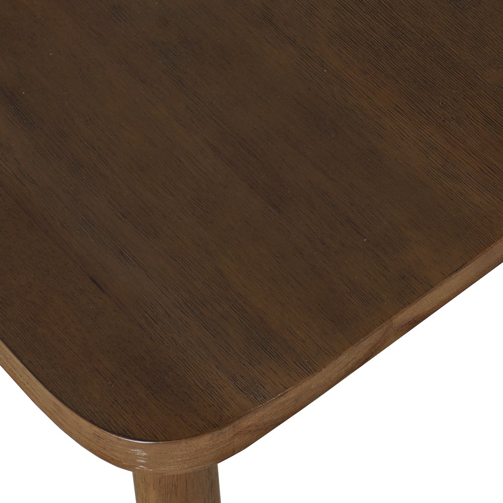 5-Piece Counter Height Dining Set with Round Table and Spindle Back Barstools