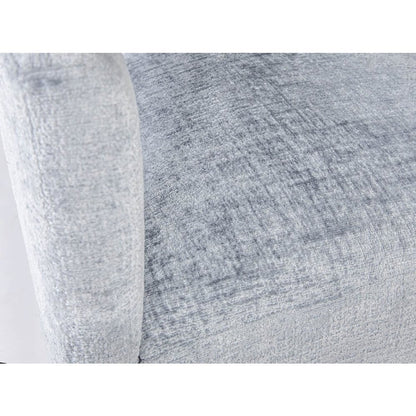 Gwen Modern Luxury Jacquard Fabric Sculpture Armchair - Set of 4