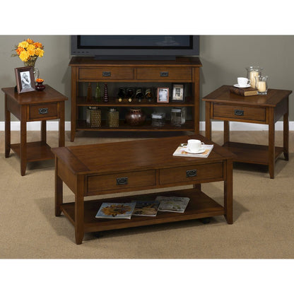 Mission Oak 48" Sofa Table