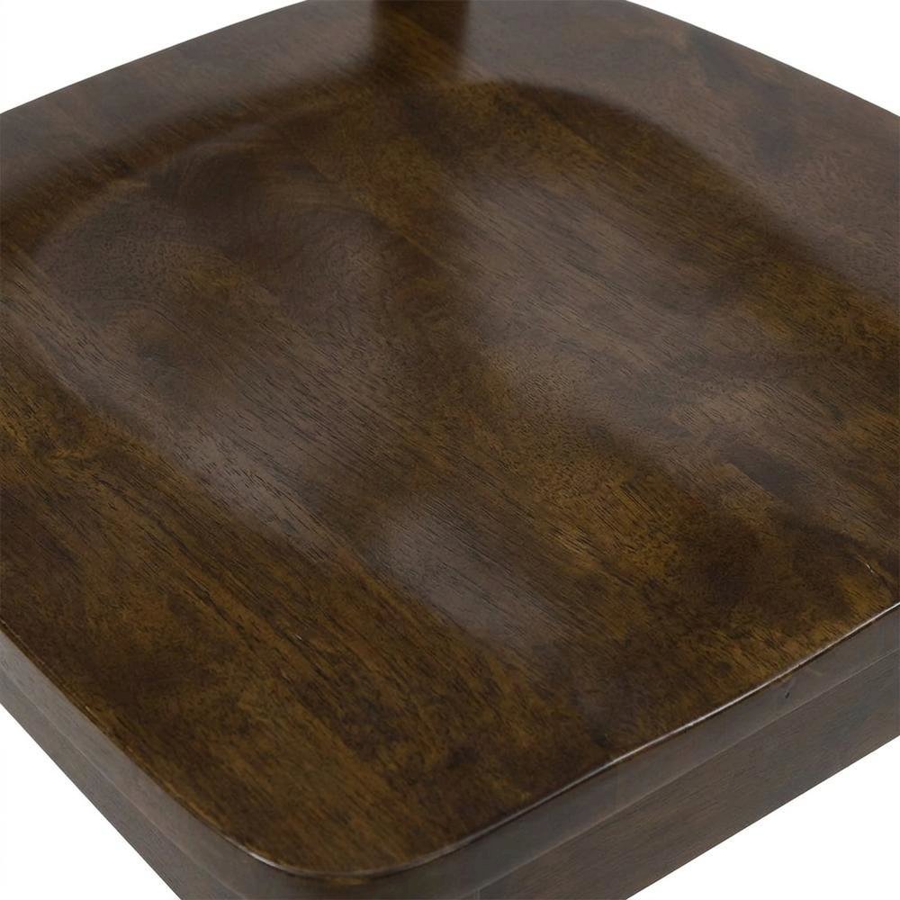 Acacia Veneer X-Back Wood Dining Chairs, Richmond Cherry, Set of 2