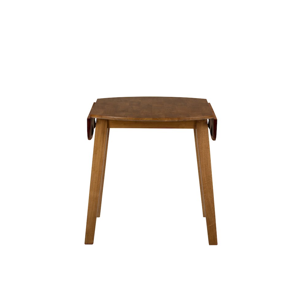 Simplicity Solid Wood Classic Round Drop-leaf Table
