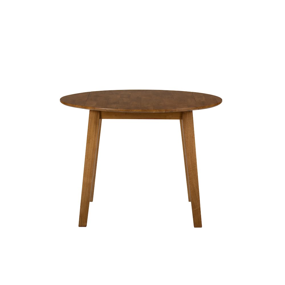 Simplicity Solid Wood Classic Round Drop-leaf Table