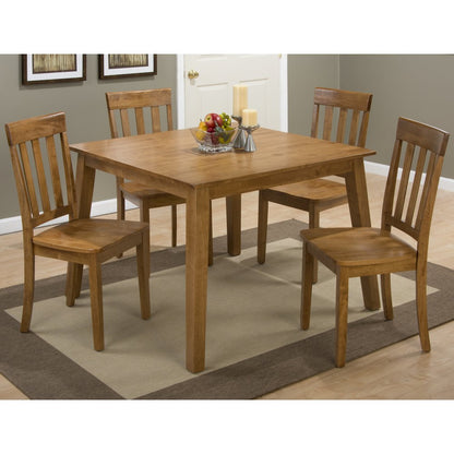 Simplicity Solid Wood Classic Slat Back Dining Chair (Set of 2)