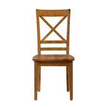 Simplicity Solid Wood Classic Cross-Back Dining Chair (Set of 2)