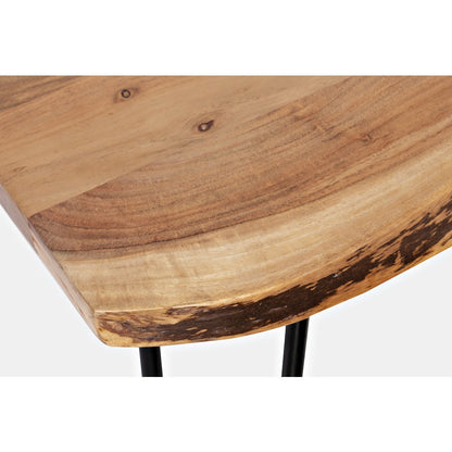 Solid Acacia Five Piece Counter Height Dining Set