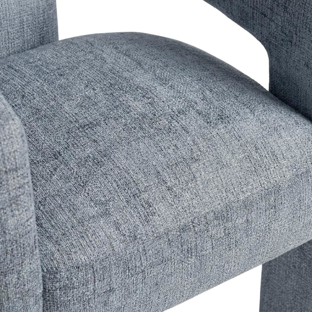 Modern Upholstered Counter Stool, Iron Frame, Forest, Set of 4