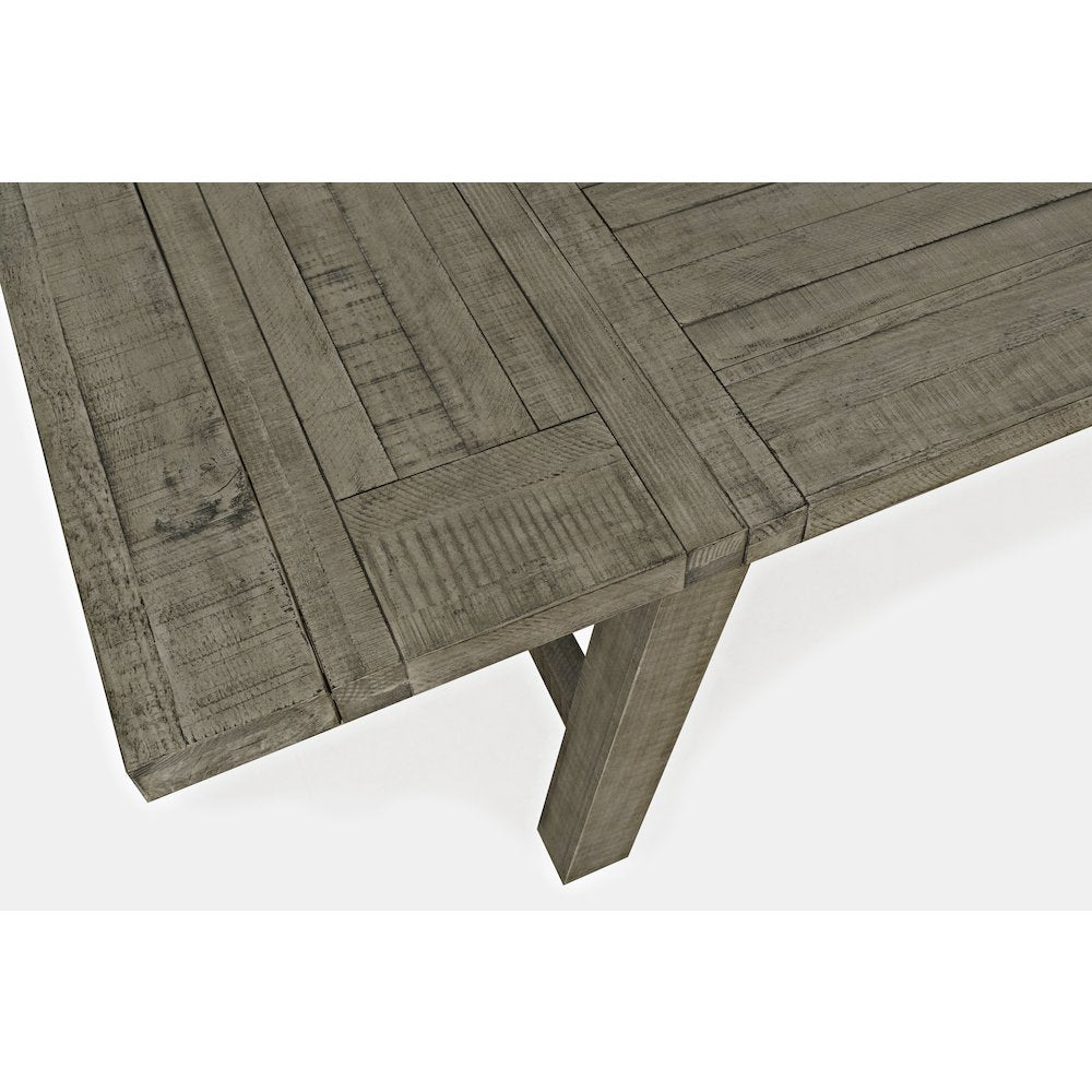 Telluride Eleven Piece Rustic Farmhouse Solid Wood 127" Extendable Dining Set