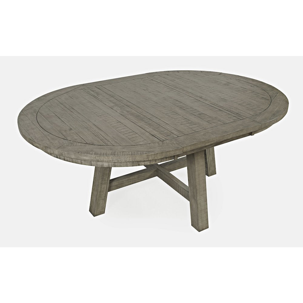 Rustic Farmhouse Solid Wood Five Piece Counter Height Dining Table Set