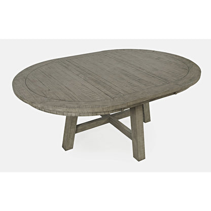 Rustic Farmhouse Solid Wood Five Piece Counter Height Dining Table Set