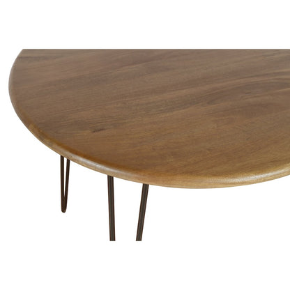 Five Piece Round Modern Solid Wood Counter Height Dining Set