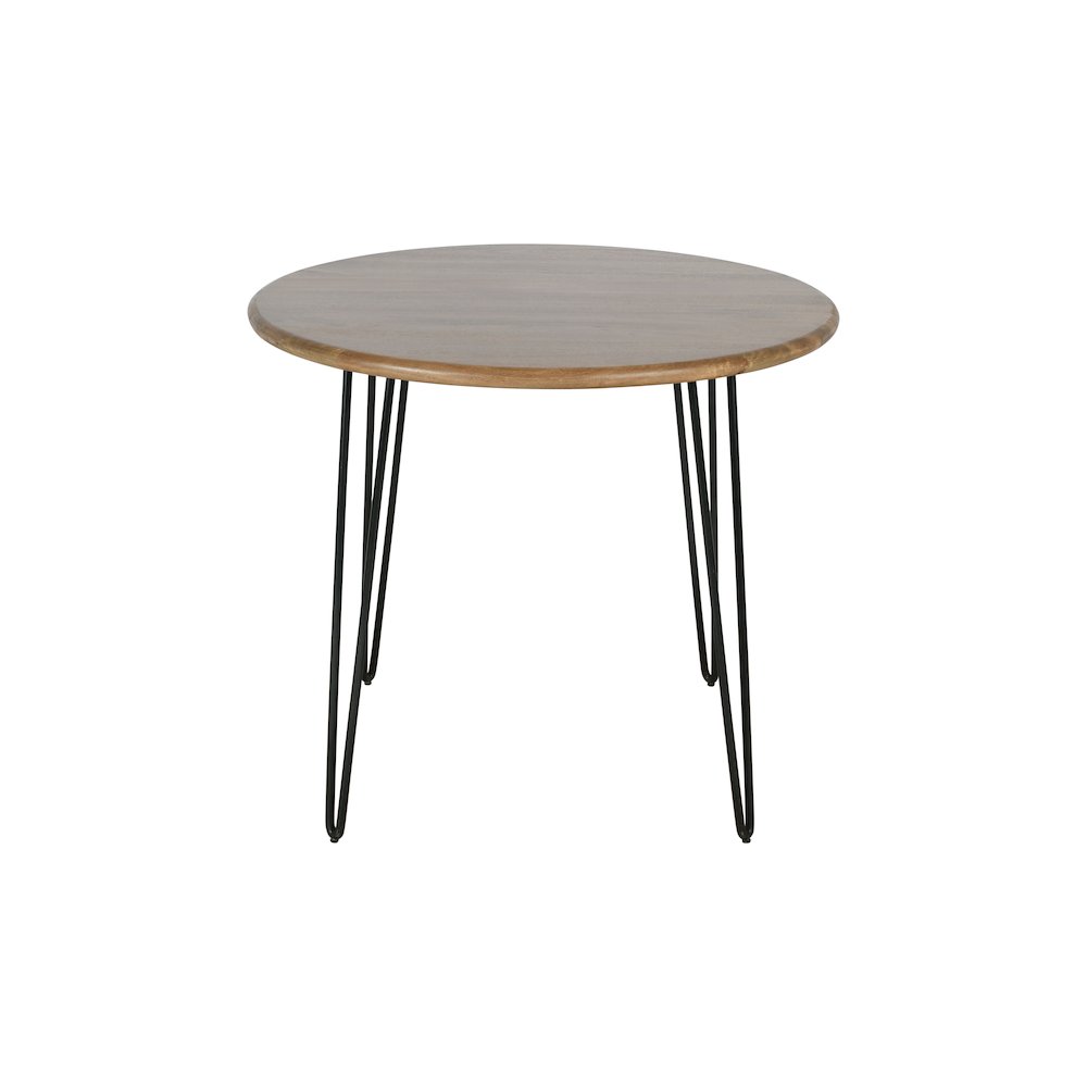 Five Piece Round Modern Solid Wood Counter Height Dining Set