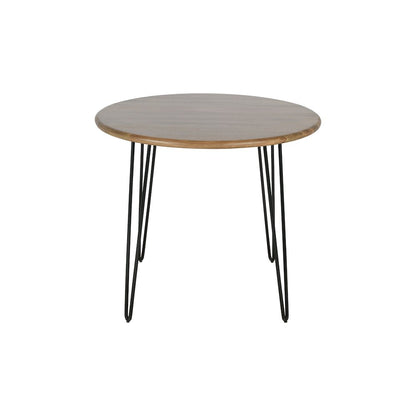 Five Piece Round Modern Solid Wood Counter Height Dining Set