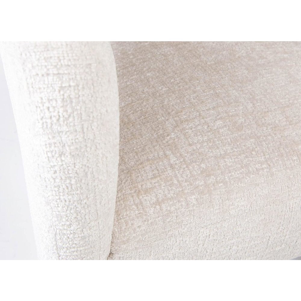 Gwen Modern Luxury Jacquard Fabric Sculpture Armchair - Set of 6