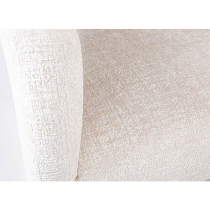 Gwen Modern Luxury Jacquard Fabric Sculpture Armchair - Set of 6