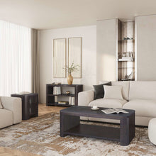 Janzen Three Piece Contemporary Modern Living Room Occasional Table Set