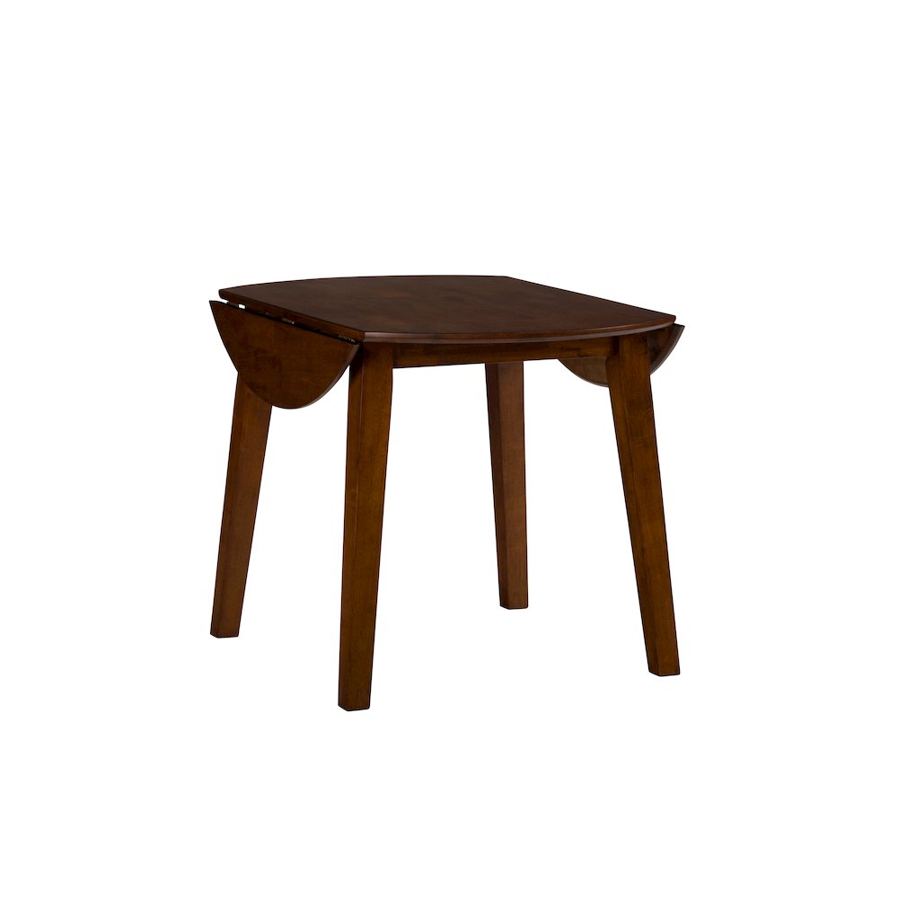 Simplicity Solid Wood Classic Round Drop-leaf Table