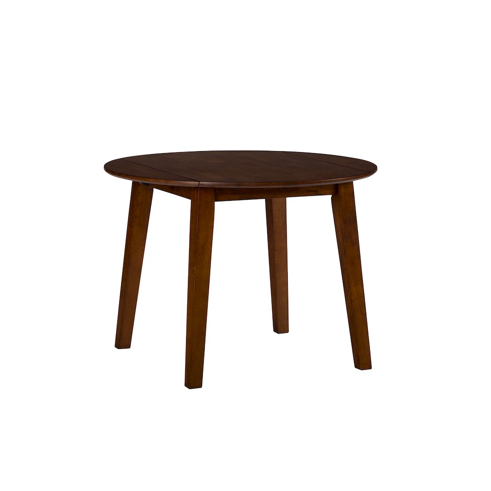 Simplicity Solid Wood Classic Round Drop-leaf Table