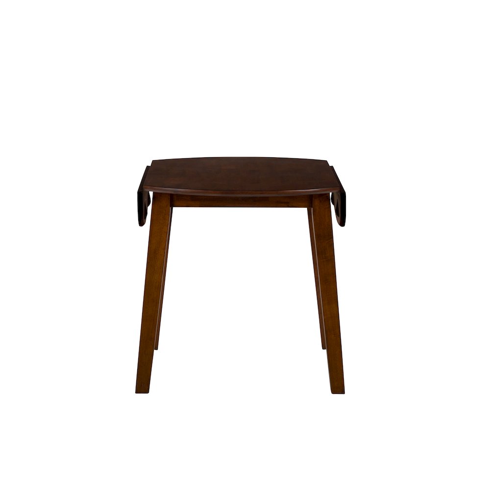 Simplicity Solid Wood Classic Round Drop-leaf Table