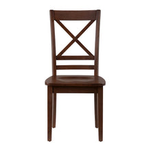 Simplicity Solid Wood Classic Cross-Back Dining Chair (Set of 2)
