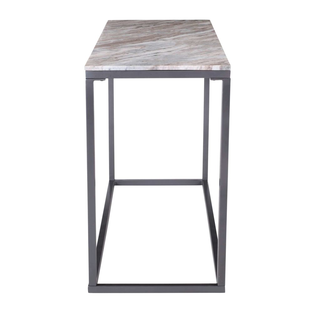 Wynn 50" Modern Luxe Solid Marble Sofa Console Table