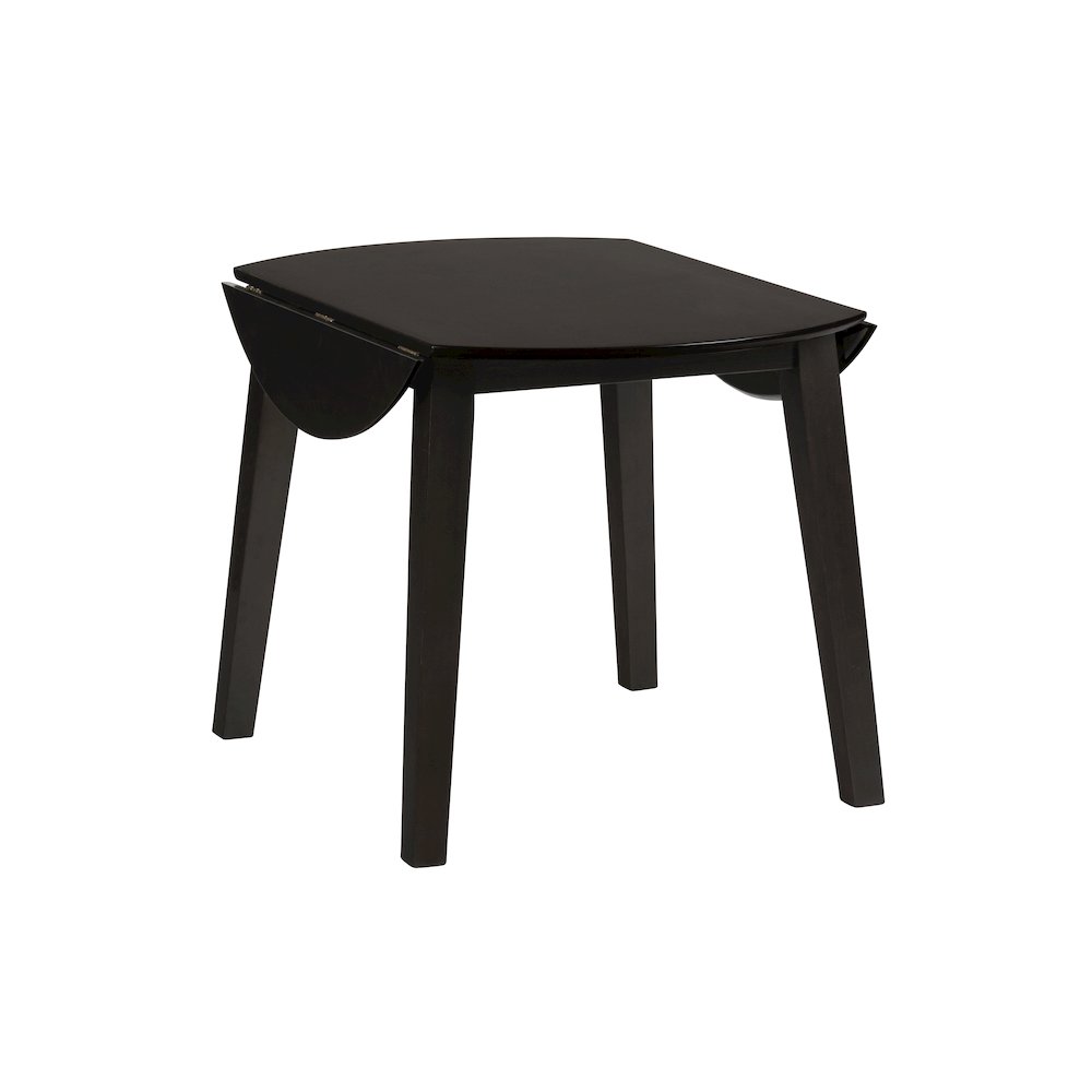 Simplicity Solid Wood Classic Round Drop-leaf Table