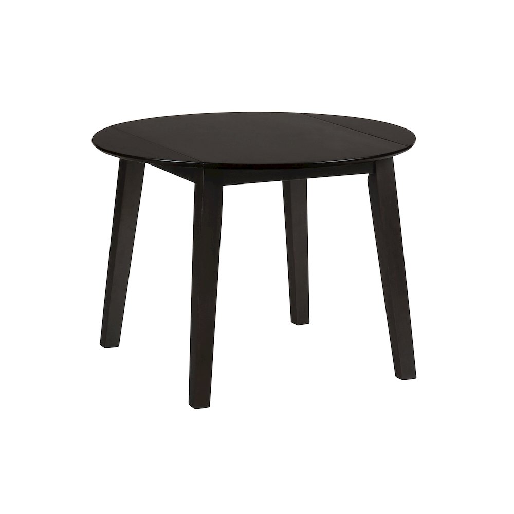 Simplicity Solid Wood Classic Round Drop-leaf Table