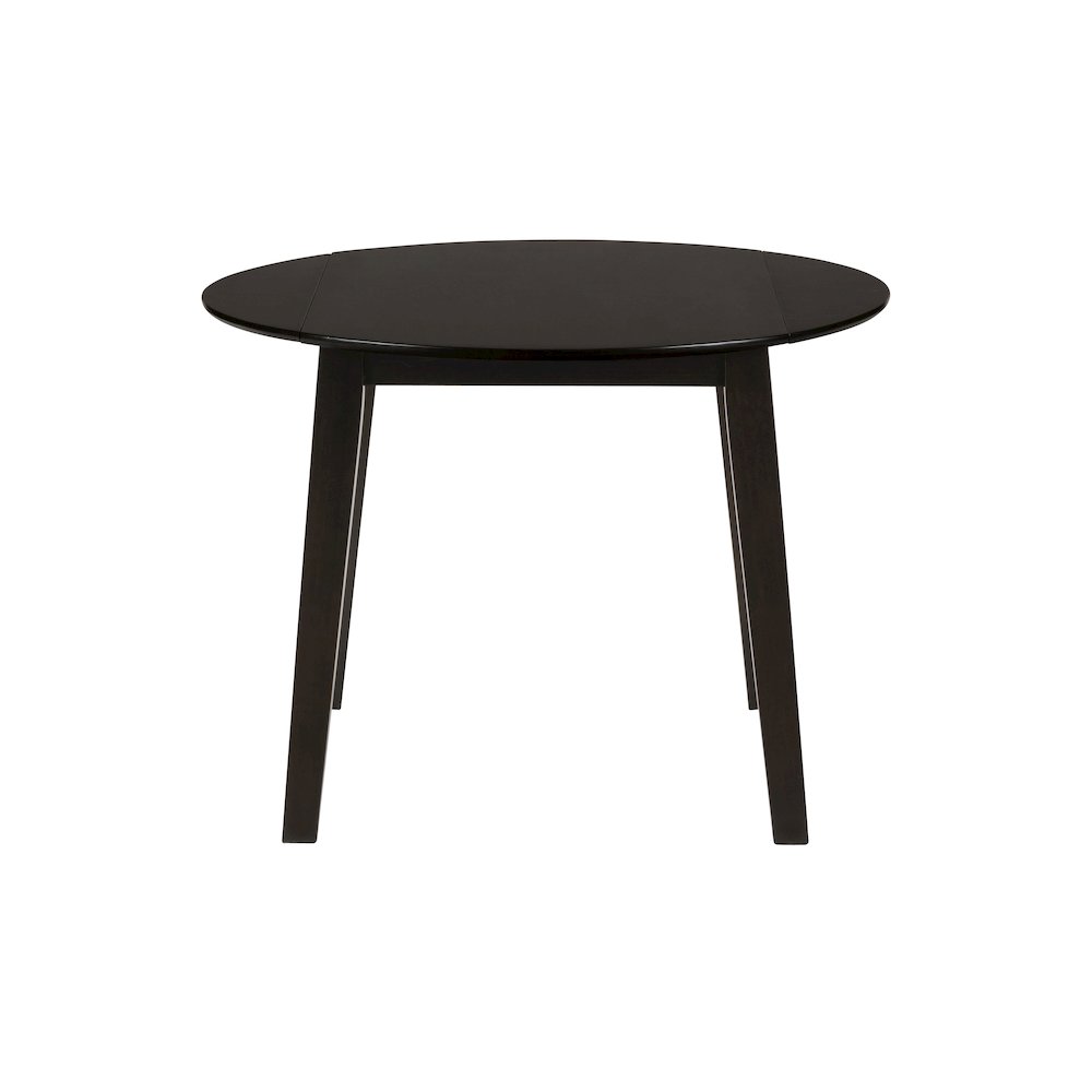 Simplicity Solid Wood Classic Round Drop-leaf Table