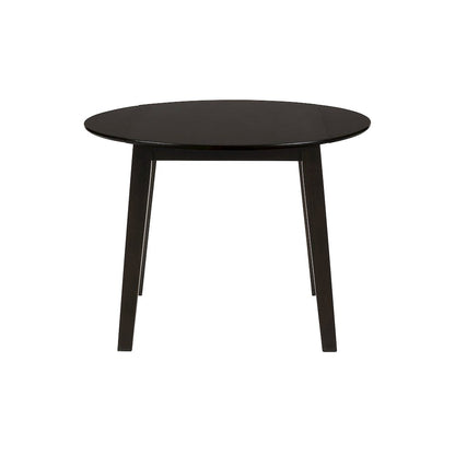 Simplicity Solid Wood Classic Round Drop-leaf Table