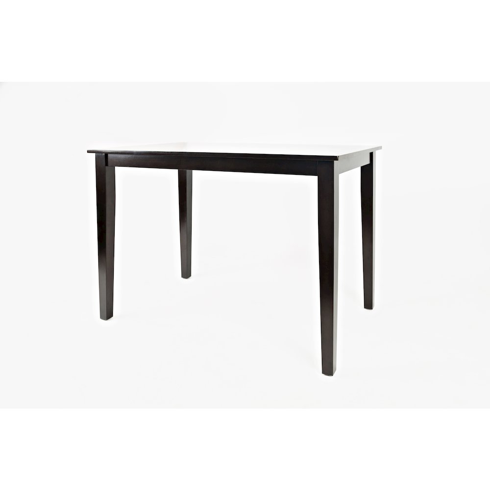 Simplicity Solid Wood Classic 54" Counter Height Dining Table