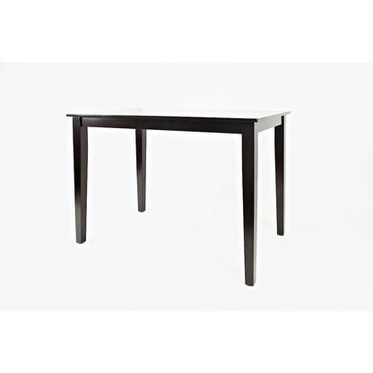 Simplicity Solid Wood Classic 54" Counter Height Dining Table